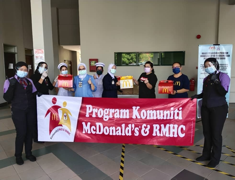 McDonald’s Malaysia continues support for medical frontliners